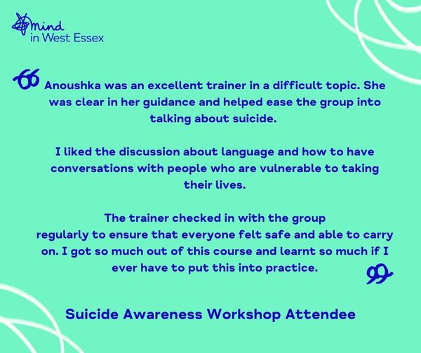 FREE Suicide Awareness Workshops